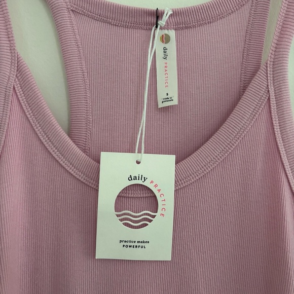 Daily Practice by Anthropologie Half Pipe Mini Dress Sz S in Pink NWT - Picture 4 of 6